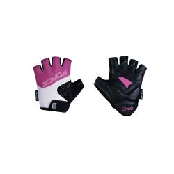 Force Rukavice RAB 2 KID černo-růžovo-bílé