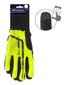 Force X72 fluo rukavice zimné