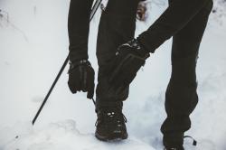 Force X72 čierne rukavice zimné