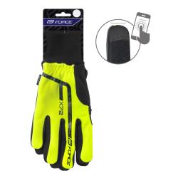 Force X72 fluo rukavice zimní