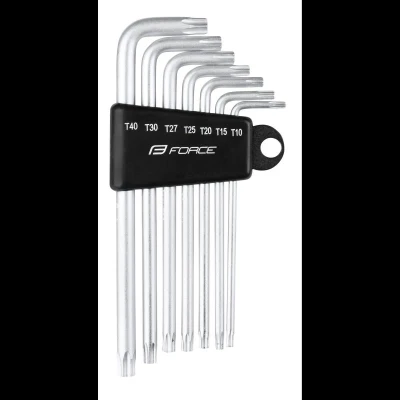 Force Sada 7 torx klíčů PROFI T10-40, v držáku