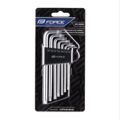 Force Sada 7 torx klíčů PROFI T10-40, v držáku