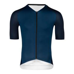 Force SCRIPT tm.modrý cyklodres + Force REBEL MTB černé cyklokraťasy bez vložky