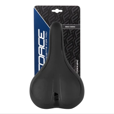 Force Sedlo COMFORT GEL pánské turistické, černé
