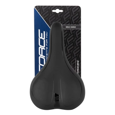 Force Sedlo COMFORT GEL pánské turistické, černé