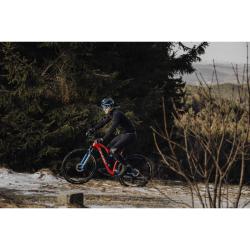 Force SHARD WINDSTER černé cyklokalhoty se šráky bez vložky