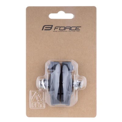 Force silniční výměnné,černé 55mm gumičky brzd