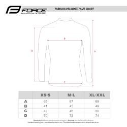 Force Triko funkční F SOFT dlouhý rukáv šedé