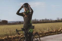 Force SPIKE čierno-fluo cyklokalhoty so šrákmi a vložkou kalhoty