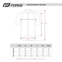 Force SPLASH LADY růžovo-modrý dámský dres - kr. rukáv POUZE XS (VÝPRODEJ)