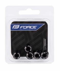 Force Šrouby+matice na převodníky sada 5 ks, černé