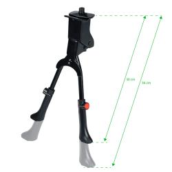 Force Stojan 24-29 Fe pod rám/dvojnohý, čierny