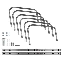 Force Stojan parkovací na 3 kola, ocel, stříbrný