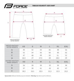 Force STORM černo-růžové dámské cyklokraťasy s odnímatelnou vložkou POUZE M (VÝPRODEJ)