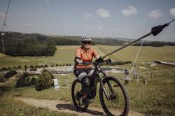 Force STORM černo-šedé cyklokraťasy s odnímatelnou vložkou