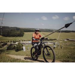 Force STORM čierno-sivé cyklokraťasy s odnímateľnou vložkou