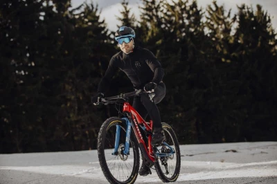 Force STORY černá zimní pánská cyklobunda POUZE L (VÝPRODEJ)