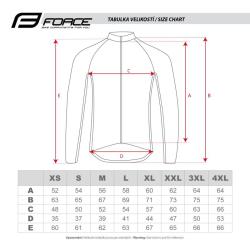 Force STORY černá zimní pánská cyklobunda POUZE L (VÝPRODEJ)