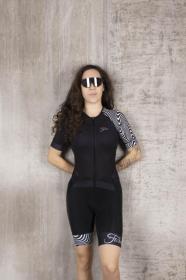 Force STREAM LADY černo-bílá dámská kombinéza POUZE XS (VÝPRODEJ)