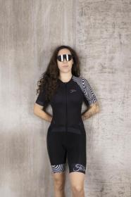 Force STREAM LADY černo-bílá dámská kombinéza POUZE XS (VÝPRODEJ)