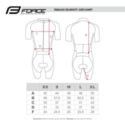 Force STREAM LADY černo-bílá dámská kombinéza POUZE XS (VÝPRODEJ)