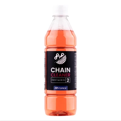 Force STRONG na řetězy - 0,5 l, láhev - růžový čistič
