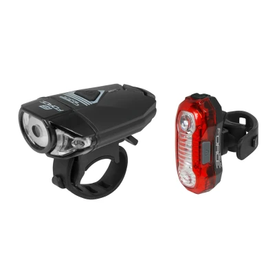 FORCE EXPRESS USB přední+zadní sada světel FORCE EXPRESS USB přední+zadní sada světel