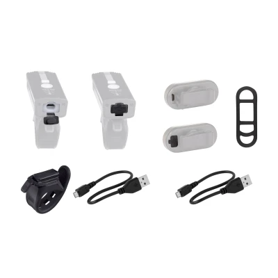 Force Světla sada FUTURO USB přední+zadní
