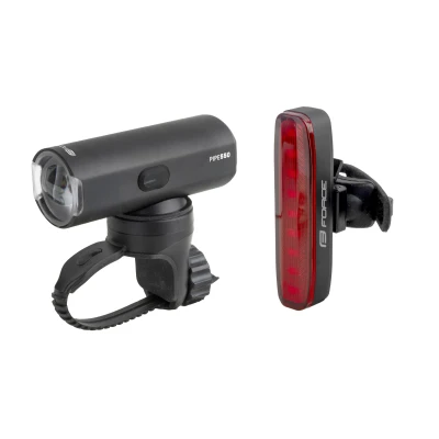 Force Světla sada PIPE USB přední+zadní