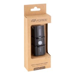Force Světlo přední ALERT 350LM USB, černé