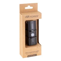 Force Světlo přední ALERT 350LM USB, černé