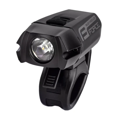 Force BUG 400LM USB světlo přední, černé Force BUG 400LM USB světlo přední, černé
