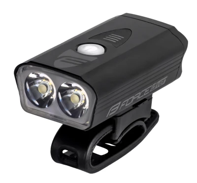 Force Světlo přední DIVER 900 LM, USB, černé