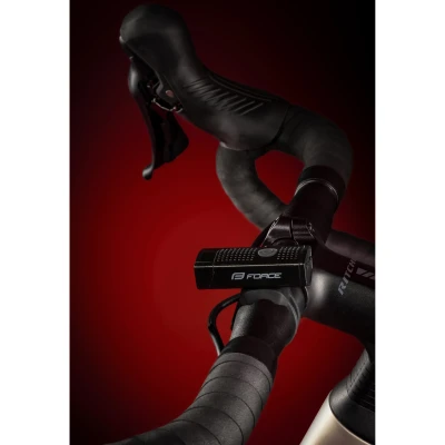 Force Světlo přední DOT 300LM USB, černé