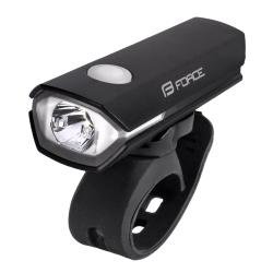 Force Světlo přední FLUX 200LM USB, černé