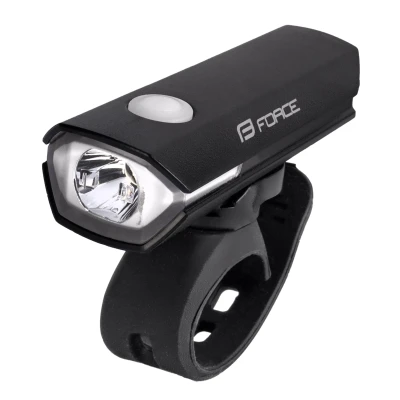 Force Světlo přední FLUX 200LM USB, černé Force Světlo přední FLUX 200LM USB, černé