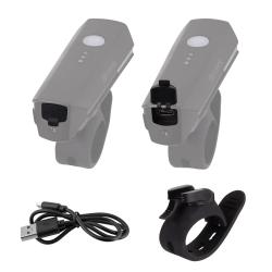 Force Světlo přední FLUX 550LM USB, černé