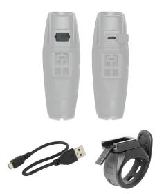 Force Světlo přední SHARK 700LM USB, černé