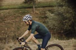 Force SWAY tm.zelený cyklodres - kr. rukáv POUZE M (VÝPRODEJ)