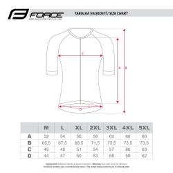 Force SWAY tm.zelený cyklodres - kr. rukáv POUZE M (VÝPRODEJ)