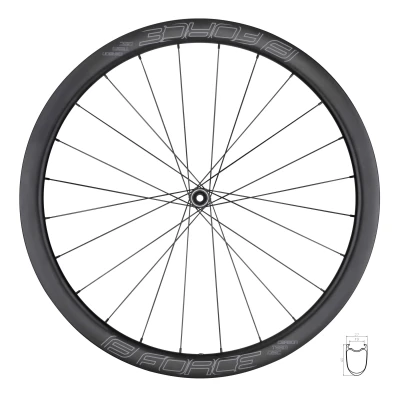 Force Kolo přední siln. F.TEAM SP KARBON DISC 40 plášť.