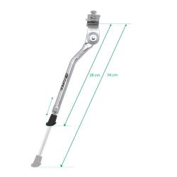 Force TOP 20-28[34] Al pod rám+protikus, strieborný stojan