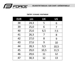 Force GO černé pánské cyklotretry