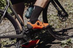 Force MTB REVO 2 oranžové cyklistické tretry