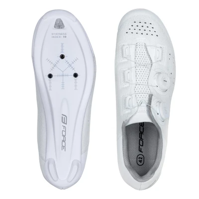 Force ROAD AERIS CARBON bílé tretry