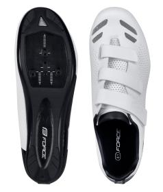 Force ROAD HERO 2 bílé cyklistické tretry