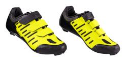 Force ROAD LASH fluo-černé cyklistické tretry