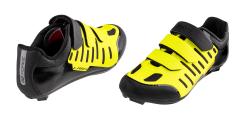 Force ROAD LASH fluo-černé cyklistické tretry