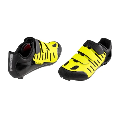 Force ROAD LASH fluo-černé cyklistické tretry
