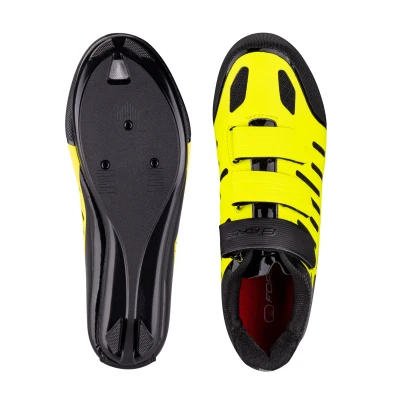 Force ROAD LASH fluo-černé cyklistické tretry
